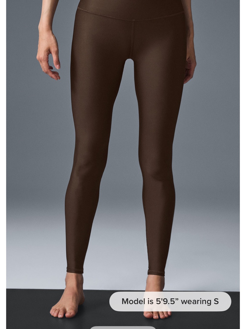 Alo Airlift Legging in Espresso